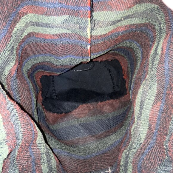 Outdoor Products Black & Red Striped Pattern Canvas & Adjustable Strap Backpack - Picture 9 of 11